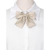INSPIRE CHIC Women's Pre-tied Colorful Plaid Elastic Strap Party Costume Bow Ties - 4 of 4