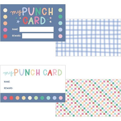 Pippi Post 200ct Reward Tracker Punch Cards