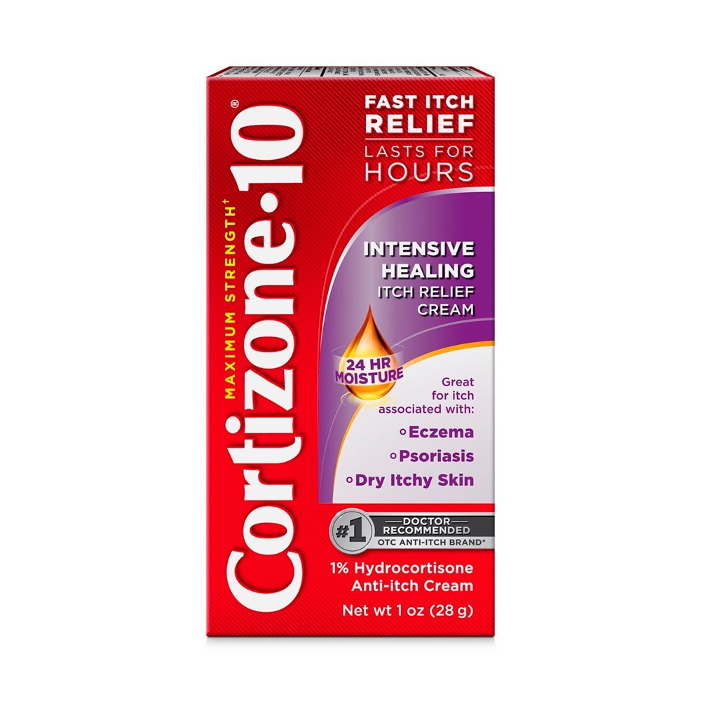 UPC 041167003503 product image for Cortizone-10 Intensive Healing Hydrocortisone Itch Relief Cream - 1oz | upcitemdb.com