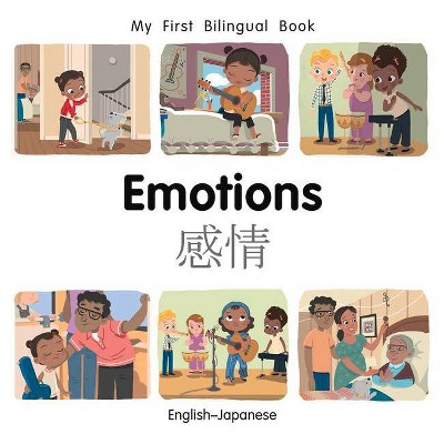 My First Bilingual Book-Emotions (English-Japanese) - by  Patricia Billings (Board Book)