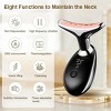 Face and Neck Massager 3 Colors EMS Beauty Device Lifting Tighten Facial Massagers Wrinkle Remover Reduce Double Chin Devices for Woman - 4 of 4
