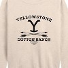 Women's - Yellowstone - Official Yellowstone Merchandise Lightweight French Terry Wide Neck Long Sleeve Shirt - 2 of 4