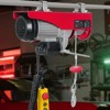 VEVOR 880lbs Electric Hoist with 14ft Wired Remote Control,110V Electric Hoist Attic Lift 20-40 FT Lifting Height for Garage Attic Warehouse Factory - 2 of 4