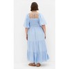 Women's Plus Size Mindy Maxi Dress - sky blue | CITY CHIC - 2 of 4