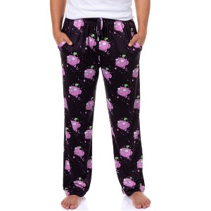 Invader Zim Pajamas Men's Flying Pigs Lounge Sleep PJ Pants - 1 of 4