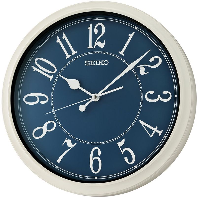 Seiko 16" Cotage Wall Clock - White, 1 of 5