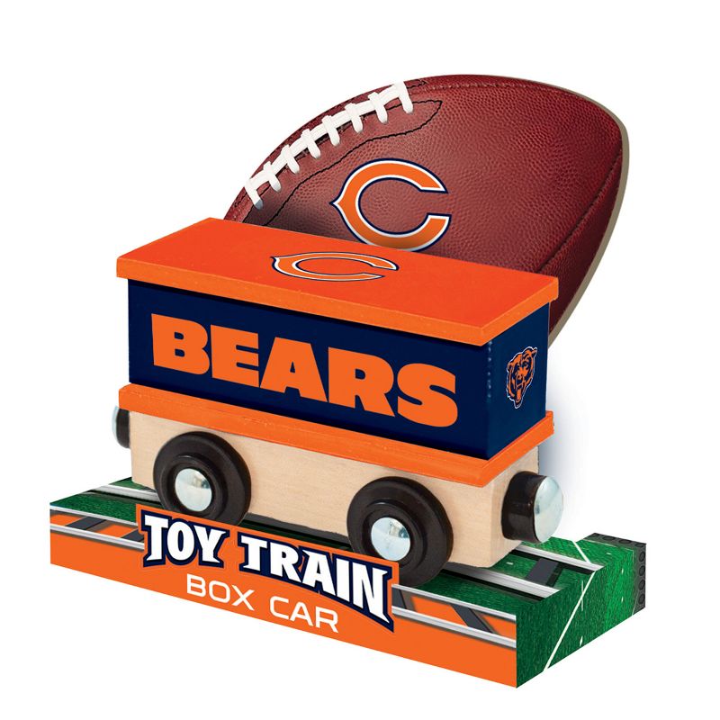 MasterPieces Wood Train Box Car - NFL Chicago Bears, 4 of 6