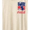 Women's - Coca-Cola - 86 American Flag And Bottle Short Sleeve Graphic T-Shirt - 2 of 4