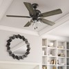 52" Rosner Ceiling Fan with Light Kit and Pull Chain (Includes LED Light Bulb) - Hunter Fan - image 4 of 4