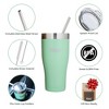 Healthy Human Stainless Steel Tumbler with Straw & Lid |(32oz, Seamist) - 2 of 4