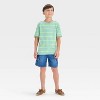 Boys' Short Sleeve Relaxed Fit Textured T-Shirt - Cat & Jack™ - 3 of 3