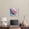 Art Remedy Doll Memories - Bold Watercolor Geode Pastel Color Abstract Wall Art Unframed - 2 of 4