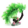 Unique Bargains Plastic Needle Leaves Tree Aquarium Fish Betta Tank Landscape Ornaments - image 2 of 3