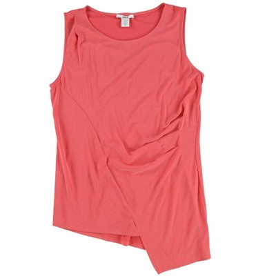 bar III Womens Envelope Tank Top, Orange, XX-Small