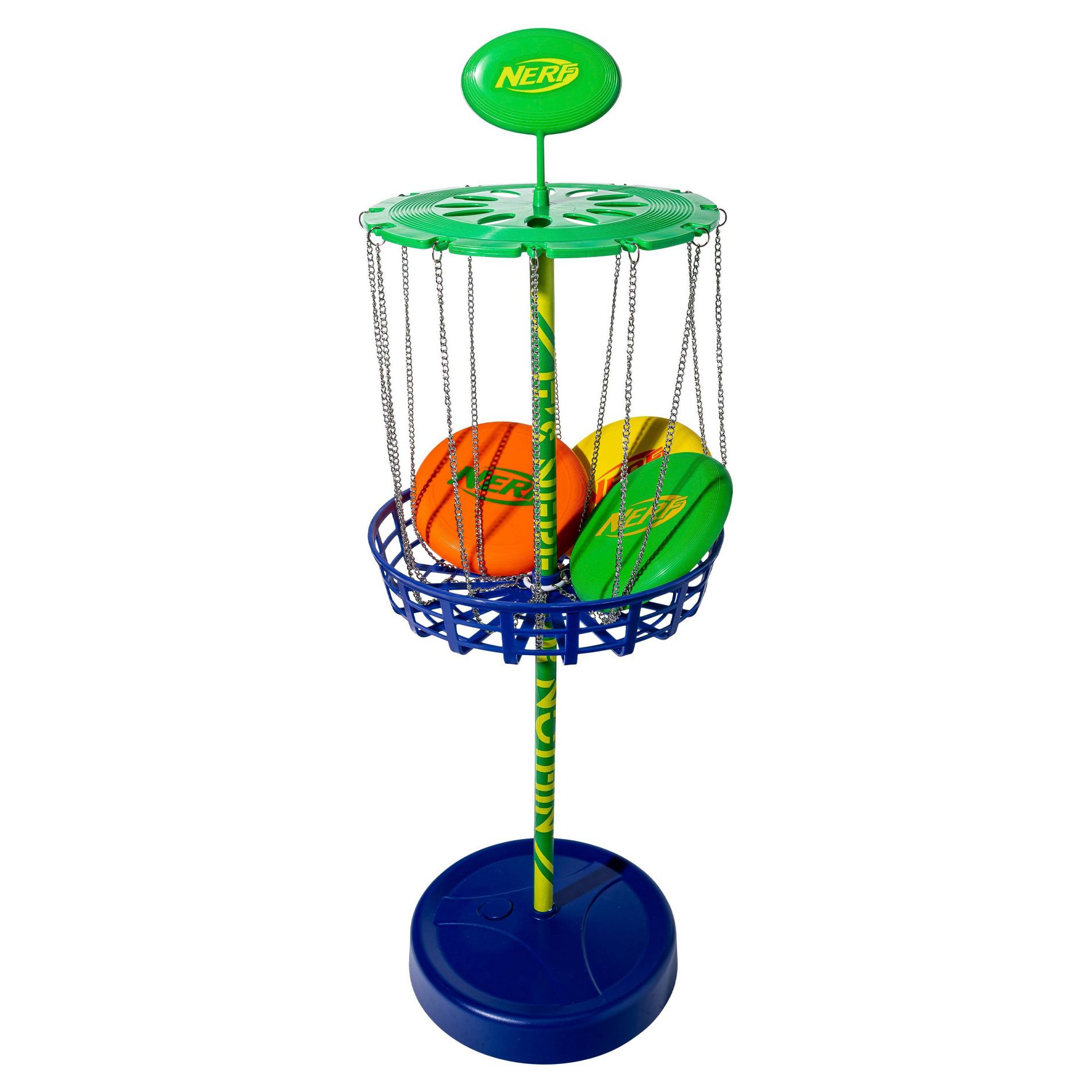 NERF Disc Golf Starter Set Disc Golf Baskets