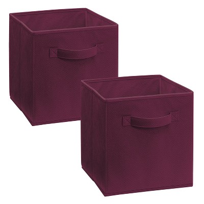 fabric storage bins with lids