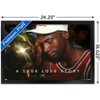 Trends International Michael Jordan - A True Love Story Framed Wall Poster Prints - 3 of 4