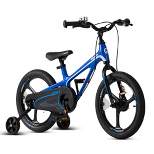 RoyalBaby Moon-5 Lightweight Magnesium Frame Kids Bike with Dual Hand Brakes, Training Wheels, Bell & Tool Kit for Boys and Girls