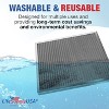 LifeSupplyUSA Aluminum Electrostatic Air Filter Replacement Washable Air PurifierA/C Filter for Central HVAC MERV 8 Long-Lasting - 4 of 4