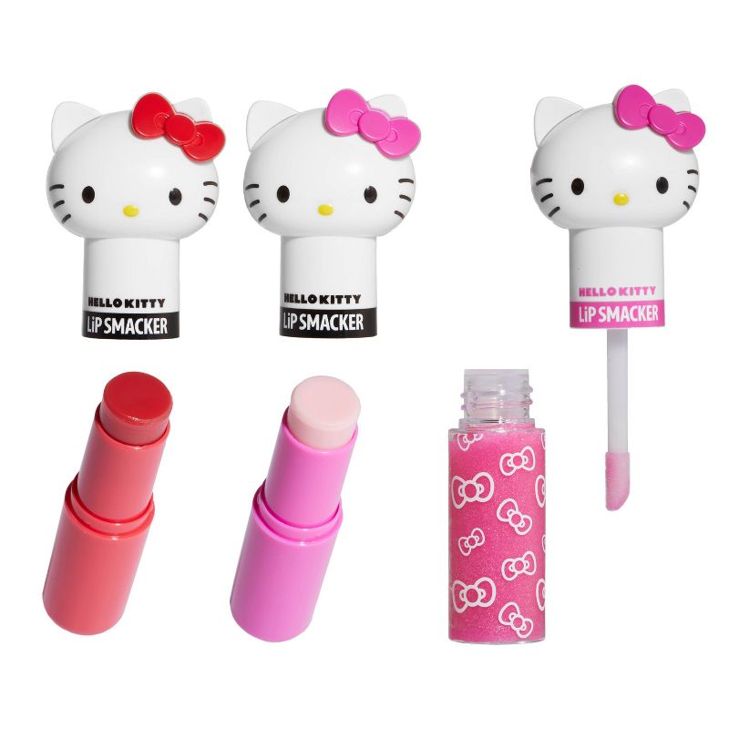 Lip Smacker Hello Kitty Lip Makeup - Lippy Pal - 0.56oz/3pk, 5 of 9