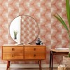 Nicole Miller Fluted Geo Clay Peel & Stick Wallpaper - 2 of 3