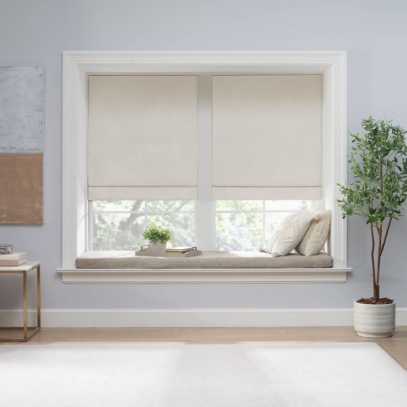Drew 100% Total Blackout Cordless Roman Blind and Shade - Eclipse, 5 of 11
