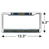 U of Tennessee - Chattanooga Alumni Full Size Standard License Plate Metal Frame - 4 of 4