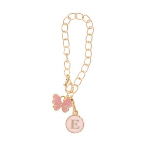 Unique Bargains Butterfly Heart Cup Chain Charm Water Cup Pendant 1 Pc - 1 of 4