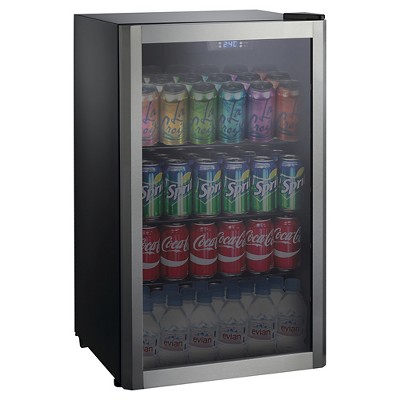 Whirlpool 3.6 cu ft Mini Refrigerator Beverage Center - Stainless Steel WHB36S: Freestanding Drink Fridge, 109 Cans, 5 of 7
