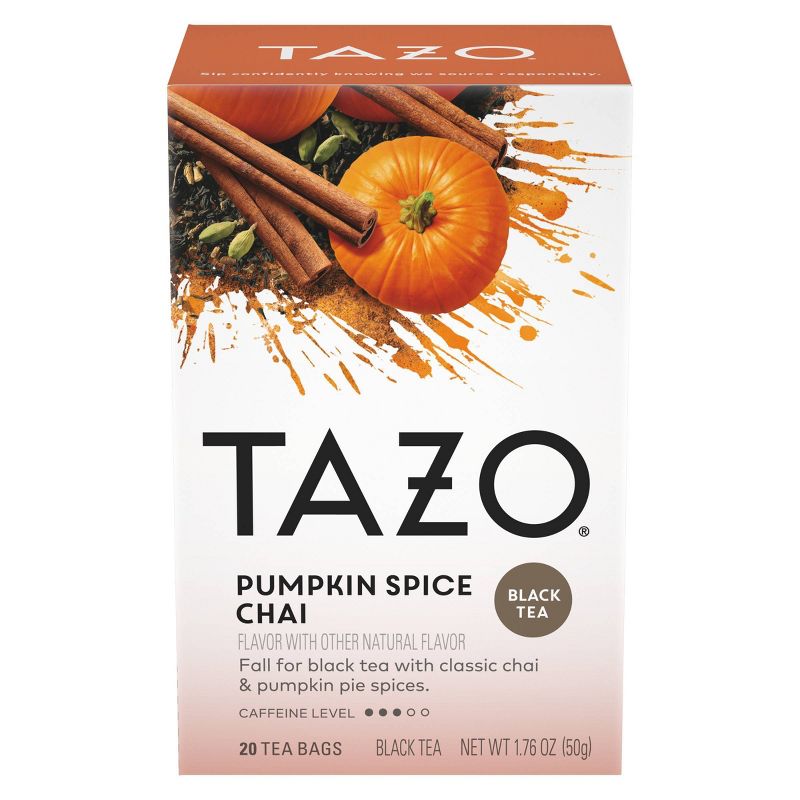 Tazo Chai Pumpkin Spice Tea - 20ct, 5 of 7