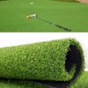 Pro Putting Green Golf Artificial Grass Turf 8x8FT, Indoor Outdoor Golf Training Mat, Synthetic Fake Grass for Baseball Football Gym Sports - 2 of 4
