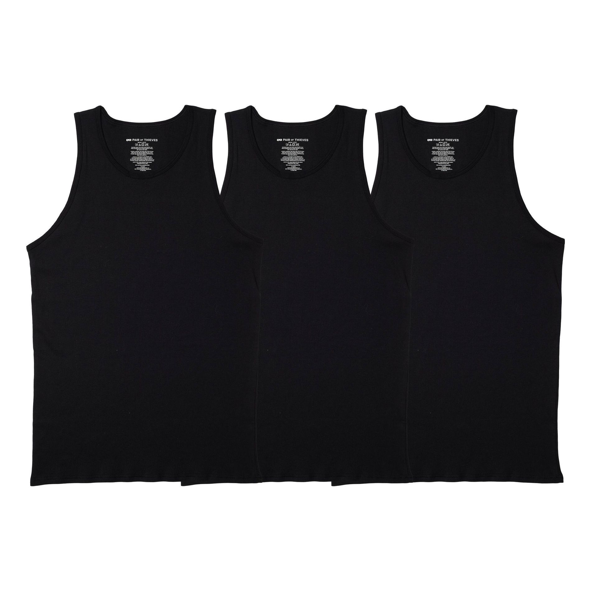 Pair of Thieves Men's 3pk SuperiAir Cotton Tank Top