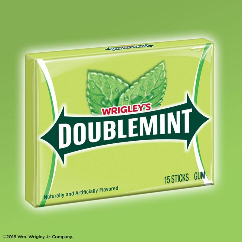 Doublemint Chewing Gum - 11.43oz/120ct, 3 of 9