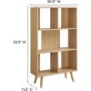 Modway Transmit 5 Shelf Wood Grain Bookcase - 3 of 3