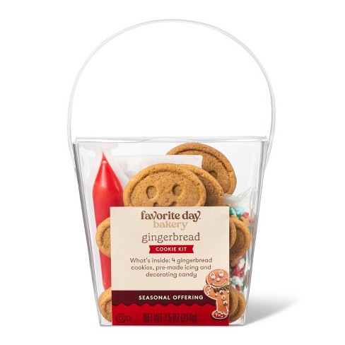 Christmas Gingerbread Cookie Kit - 7.5oz/4ct - Favorite Day™ - image 1 of 3