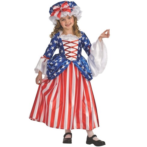 Rubie S Betsy Ross Deluxe Child Costume Target