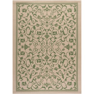 Courtyard CY2098 UV & Stain Resistant Non-Shedding Power Loomed Indoor/Outdoor Rugs - Safavieh - 1 of 4