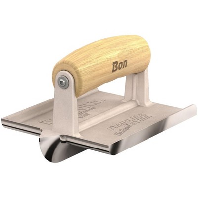 Bon Tool 89-304 Groover - BulletStainless Steel 6-inch X 4 1/2-inch Bit 3/4-inch X 7/8-inch Wood Handle