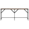 vidaXL Console Table Smoked Oak 70.9 in.x11.4 in.x29.5 in. Engineered Wood - 4 of 4