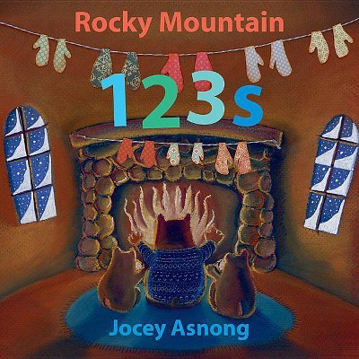 Rocky Mountain 123s - (Board Book)