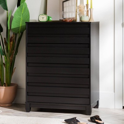 Dressers Chests Target, Solid Wood Tall Black Dresser