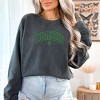Simply Sage Market Women's  Garment Dyed Graphic Sweatshirt Embroidered Irish Varsity Clover St. Patrick's Day - 2 of 3