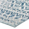 Modway Reflect Tamako Diamond and Chevron Moroccan Trellis 5x8 Indoor / Outdoor Area Rug – Modern Boho Patterned Low Pile Rug - 3 of 4