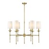 Z-Lite Emily 6 - Light Chandelier in  Rubbed Brass - 3 of 4