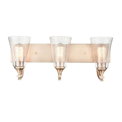 Millennium Lighting Natalie 3 - Light Vanity in  Modern Gold