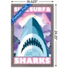 Trends International Jaws - Sun, Surf & Sharks Framed Wall Poster Prints - 3 of 4