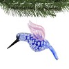 2.75 In Hummingbird Artgalss Hand Crafted Tree Ornaments - 3 of 3