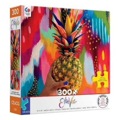 Ceaco Etta Vee: Pineapple Oversized Jigsaw Puzzle - 300pc