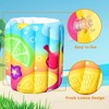 Fun Little Toys Giant Tropical Cocktail Inflatable Cooler - Fun & Durable - For Parties & Beach - Pink & Yellow - Ages 3+ - 3 of 4