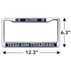Southern Methodist University Alumni Full Size Standard License Plate Metal Frame - 4 of 4